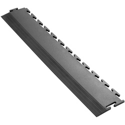 Ecotile / Ecotile RE500/7mm 100% Recycled  Interlocking Edge Ramp Graphite