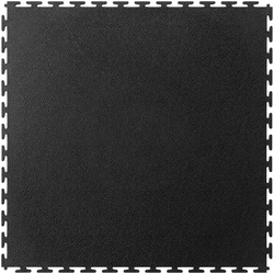 Ecotile / Ecotile E500/7mm T-Joint Interlocking Industrial Floor Tiles  (1m2) Black