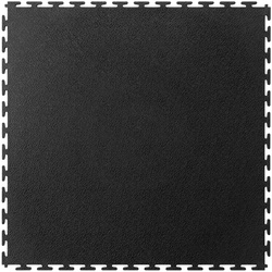 Ecotile / Ecotile RE500/7mm T-Joint 100% Recycled Industrial Floor Tiles (1m2) Black