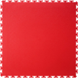 Ecotile / Ecotile E500/7mm T-Joint Interlocking Industrial Floor Tiles  (1m2) Red