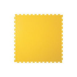 Ecotile / Ecotile E500/7mm T-Joint Interlocking Industrial Floor Tiles  (1m2) Yellow