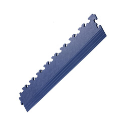 Garage Floor Tile Company / Garage Floor Tile Company X Joint Interlocking Floor Tile Edge Ramp Blue