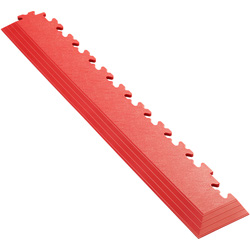 Garage Floor Tile Company / Garage Floor Tile Company X Joint Interlocking Floor Tile Corner Ramp Red