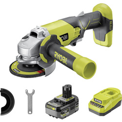 Ryobi / Ryobi 18V ONE+ R18AG-140GP Cordless Angle Grinder 1 x 4.0Ah