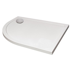 Nuie / Hydro45 Low Profile Quadrant Shower Tray 1200 x 900mm Left Hand Offset
