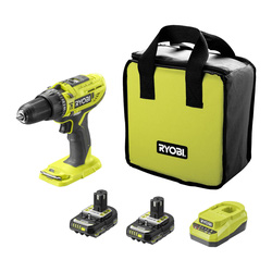 Ryobi / Ryobi 18V ONE+ R18PD3-2C20S Cordless Combi Drill 2 x 2.0Ah
