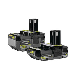 Ryobi / Ryobi 18V ONE+ Lithium+ Battery 4.0Ah & 2.0Ah