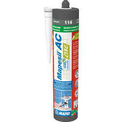 Mapei / Mapei Mapesil AC Zero Solvent Free Silicone Sealant Anthracite 310ml