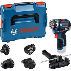 Bosch / Bosch Professional 12V GSR 12V-32 FlexiClick Drill Driver with 5 Attachments Body Only
