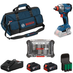 Bosch / Bosch Professional 18V GDX 18V-285 Impact Wrench & Accessory Set 2 x 4.0Ah