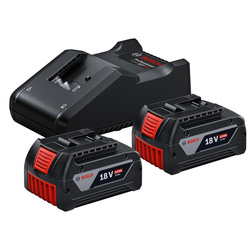 Bosch / Bosch Professional 18V Battery Starter Set 2 x 4.0Ah