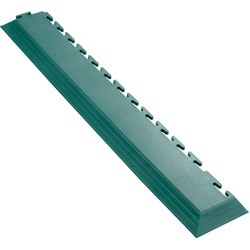 Ecotile / Ecotile E500/7mm Interlocking Corner Edge Ramp Green