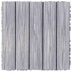 Apollo / Apollo Composite Decking Tile Capped Grey 50 x 50cm