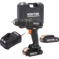ROKTOR / ROKTOR 18V Cordless Combi Drill 2 x 2.0Ah