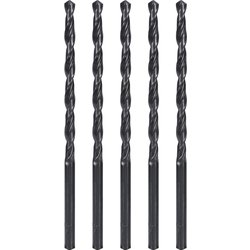 ROKTOR / ROKTOR HSS Straight Shank Metal Long Drill Bits 6mm x 139mm