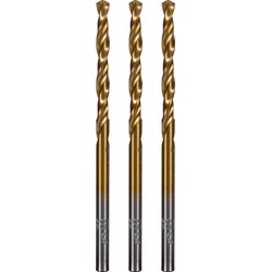 ROKTOR / ROKTOR HSS Titanium Straight Shank Multi-Material Drill Bits 3.0mm x 61mm