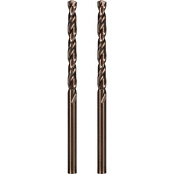 ROKTOR / ROKTOR HSS-G Straight Shank Metal Split Tip Drill Bit 4.0mm x 75mm