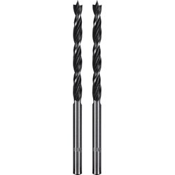 ROKTOR / ROKTOR Straight Shank Brad Point Wood Drill Bit 4.0mm x 75mm