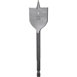 ROKTOR / ROKTOR Hex Shank Flat Wood Drill Bit 38mm x 152mm