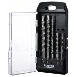 ROKTOR / ROKTOR TCT Straight Shank Masonry Drill Bit Set