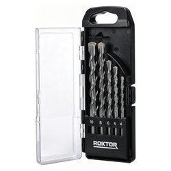 ROKTOR / ROKTOR TCT Straight Shank Masonry Drill Bit Set