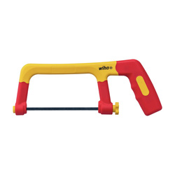 WIHA / Wiha VDE Insulated Junior Hacksaw With 3 Saw Blades 150mm