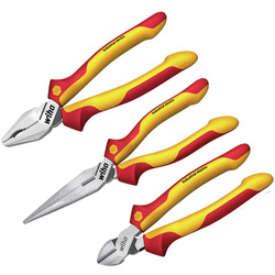 WIHA / Wiha VDE Industrial Pliers/Cutters Set 