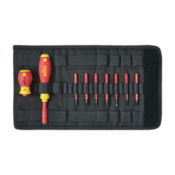 WIHA / Wiha SlimVario® VDE Interchangeable Screwdriver with Bits Set 