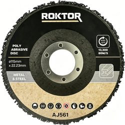 ROKTOR / ROKTOR Poly Abrasive Power Strip Disc 115mm x 22mm