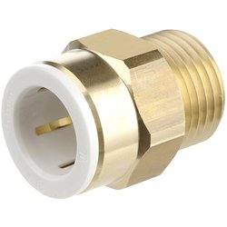 Flume / Flume Brass Male Adaptor 15mm x 1/2"