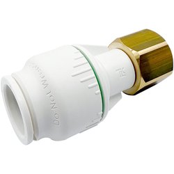 Flume / Flume Straight Tap Connector 22mm x 3/4"