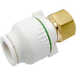 Flume / Flume Straight Tap Connector 15mm x 1/2"