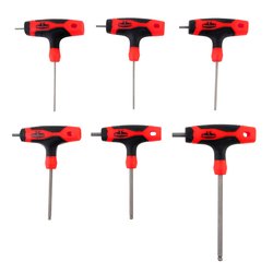 Minotaur T-Handle Ball-End Hex Key Set Metric