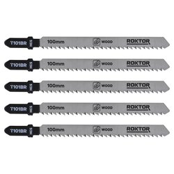 ROKTOR / ROKTOR Wood Jigsaw Blades Set 100mm T101BR 10TPI