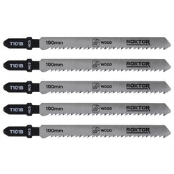 ROKTOR / ROKTOR Wood Jigsaw Blades Set 100mm T101B 10TPI
