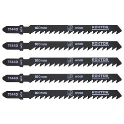 ROKTOR / ROKTOR Wood Jigsaw Blades Set 100mm T144D 6TPI