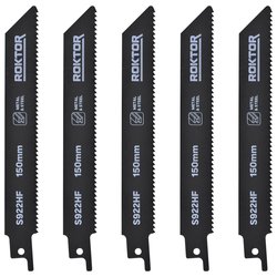 ROKTOR / ROKTOR Bi-Metal Multi-Material Reciprocating Saw Blades 150mm 10TPI
