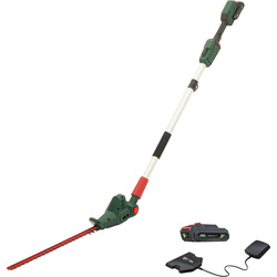 Webb / Webb 20V 50cm (20") Cordless Long Reach Hedge Trimmer 1 x 2.0Ah Battery & Charger
