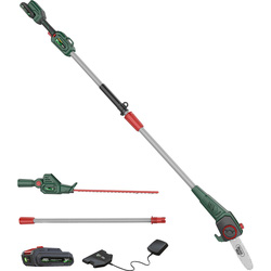 Webb / Webb 20V 50cm (20") Cordless Long Reach Hedge Trimmer & Pruner 1 x 2.0Ah Battery & Charger