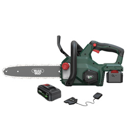 Webb / Webb 20V 25cm (10") Cordless Chain Saw 1 x 4.0Ah Battery & Charger