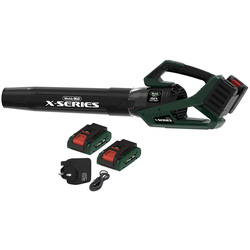 Webb / Webb 40V (2 x 20V) Cordless Brushless Blower 2 x 4.0Ah Batteries & Charger
