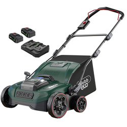 Webb / Webb 40V (2 x 20V) Cordless Scarifier Rake 2 x 4.0Ah Batteries & Charger