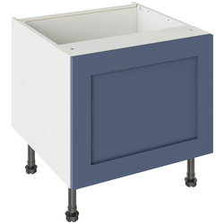 Kitchen Kit / Kitchen Kit Flatpack Shaker Belfast Sink Base Cabinet Matt Alby Blue 600mm