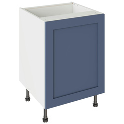 Kitchen Kit / Kitchen Kit Flatpack Shaker Base Cabinet Matt Alby Blue 600mm