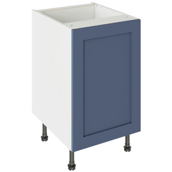 Kitchen Kit / Kitchen Kit Flatpack Shaker Base Cabinet Matt Alby Blue 500mm