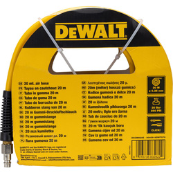 DeWalt / DeWalt PVC Air Hose with 1/4" Quick Release Couplers 20m