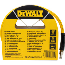 DeWalt / DeWalt PVC Air Hose with 1/4" Quick Release Couplers 10m