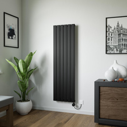Ximax / Ximax Oxford Electric Designer Radiator 1500x445mm 2048Btu Black