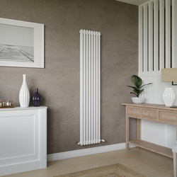 Azur / Azur Columbus 2 Column Radiator 1800x380mm 3607Btu White