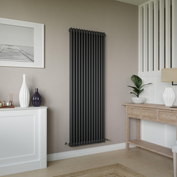 Azur / Azur Columbus 2 Column Radiator 1800x650mm 6312Btu Anthracite
